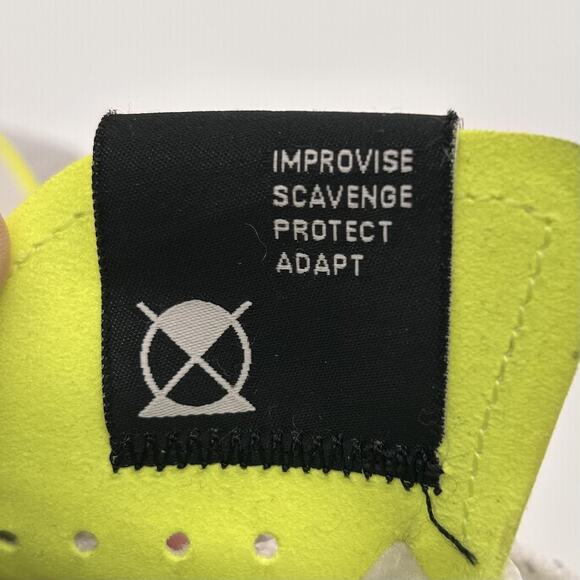 Nike ISPA‎ React WR Shoes Mens 11.5 White Yellow Volt Sneakers Running Comfort - Picture 10 of 11